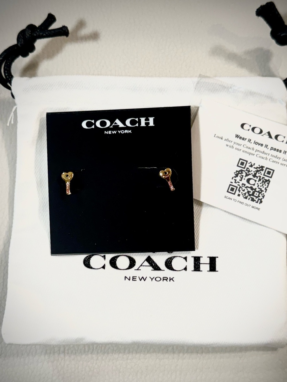 COACH Stud Earrings